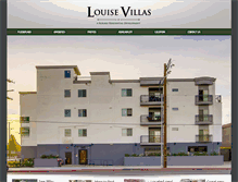 Tablet Screenshot of louisevillas.com